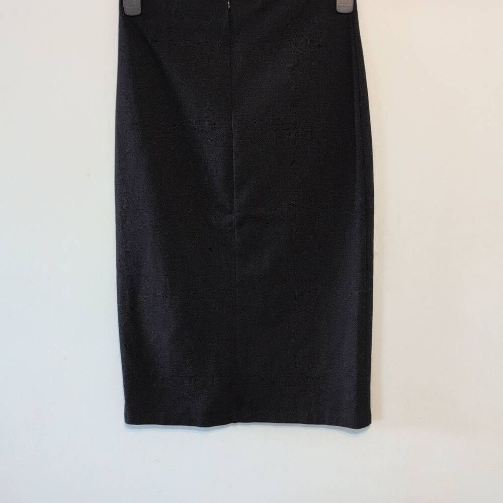 NWT Nine Britton Stitch Fix size M Meija Skirt Side Slit Black - Picture 4 of 5